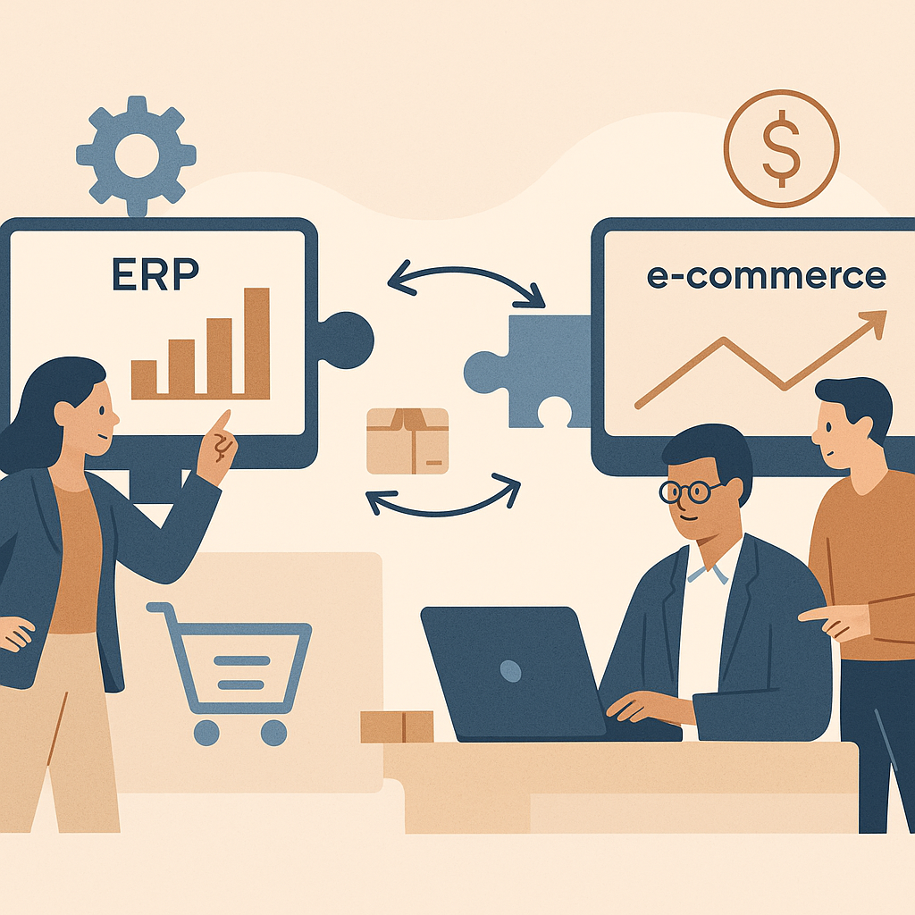 Collaboration Between eCommerce and ERP: How Their Synergy Helps Not Only Save but Also Earn